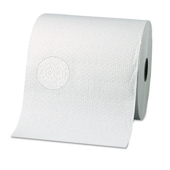 Georgia Pacific 28000 - Signature Unperforated Paper Towel Rolls, 7-7/8 x 350', White, 12/Carton