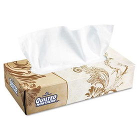 Georgia Pacific 47796 - Quilted Northern ps Premium Facial Tissue, 125 per Flat Box, 30/Carton