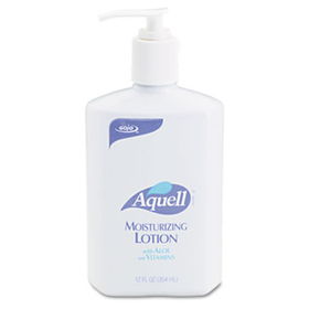 Aquell 382612CT - Moisturizing Lotion in Pump Dispenser Bottle, 12-oz., 12/Cartonaquell 