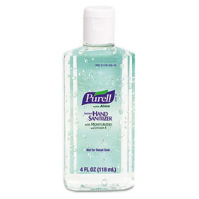 Purell 9631CT - Instant Hand Sanitizer w/Aloe, 4-oz. Flip-Cap Bottle, 24/Cartonpurell 