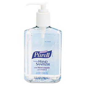 Purell 965212CT - Instant Hand Sanitizer, 8-oz. Pump Bottle, 12/Cartonpurell 