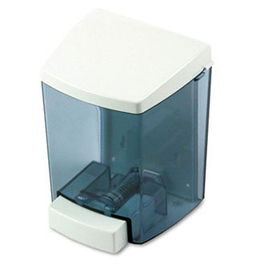 Impact 9330 - ClearVu Liquid Soap Dispenser, 30 oz., 4-1/2w x 4d x 6-1/4h, Black/Whiteimpact 