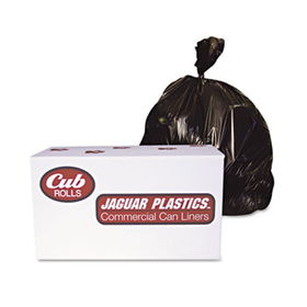 Jaguar Plastics D38634BN - Industrial Drum Liners, Rolls, 2.7mil, 38 x 63, Brown, 1 Roll of 50/Carton