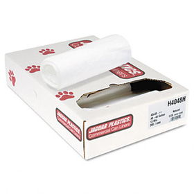 Jaguar Plastics H4048H - Heavy Grade Can Liners, 45 gal, 13 mic, 40 x 48, Natural, 200/Cartonjaguar 