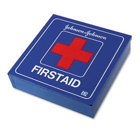 Johnson & Johnson Red Cross 8162 - Industrial First Aid Kit for 50 People, 225 Pieces, White Metal Casejohnson 