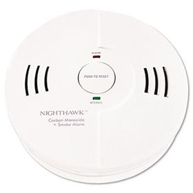 Kidde 9000102 - Night Hawk Combination Smoke/CO Alarm w/Voice/Alarm Warning