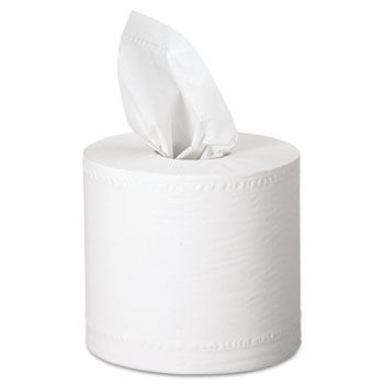 KIMBERLY-CLARK PROFESSIONAL* 01010 - SCOTT Center-Pull Towels, 8 x 15, White, 500/Roll, 4/Carton