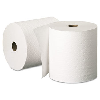 KIMBERLY-CLARK PROFESSIONAL* 01080 - KLEENEX Hard Roll Towels, 8 x 425', White, 12/Carton