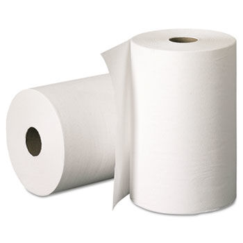KIMBERLY-CLARK PROFESSIONAL* 02068 - SCOTT Hard Roll Towels, 8 x 400', White, 12/Cartonkimberly 