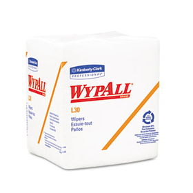 KIMBERLY-CLARK PROFESSIONAL* 05812 - WYPALL L30 Wipers, 12 1/2 x 13, 90/Box, 12/Cartonkimberly 