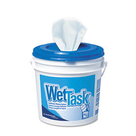 KIMBERLY-CLARK PROFESSIONAL* 06411 - KIMTECH PREP Wipes for WETTASK System, 12 x 12 1/2, 90/Roll, 6/Cartonkimberly 