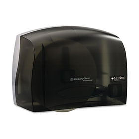 KIMBERLY-CLARK PROFESSIONAL* 09602 - IN-SIGHT Coreless JRT Tissue Dispenser, 14 1/8w x 6d x 9 3/4h, Smoke/Gray
