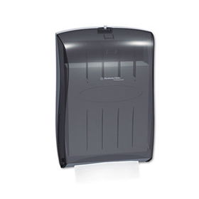 KIMBERLY-CLARK PROFESSIONAL* 09905 - IN-SIGHT Universal Towel Dispenser, 13 31/100w x 5 16/20d x 18 16/20h,Smoke/Graykimberly 