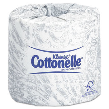 KIMBERLY-CLARK PROFESSIONAL* 13135 - KLEENEX COTTONELLE Two-Ply Bathroom Tissue, 505 Sheets/Roll, 20 Rolls/Carton