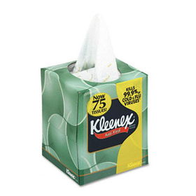 KIMBERLY-CLARK PROFESSIONAL* 28075CT - KLEENEX BOUTIQUE Anti-Viral Facial Tissue, 3-Ply, POP-UP Box, 75/Box, 27/Carton