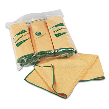 KIMBERLY-CLARK PROFESSIONAL* 83610 - WYPALL Cloths w/Microban, Microfiber, 15 3/4 x 15 3/4, Yellow, 6/Packkimberly 