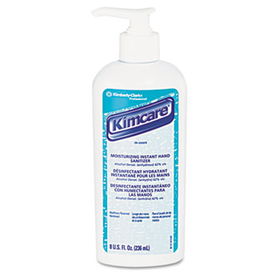KIMBERLY-CLARK PROFESSIONAL* 93056CT - KLEENEX Moisturizing Instant Hand Sanitizer, 8oz, Pump Bottle, Cucumber, 12/CT