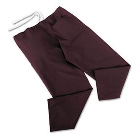 Medline 900JWNSCM - ComfortEase Scrub Pants, Washable, Poly/Cotton, Small, Wine, 24/Carton