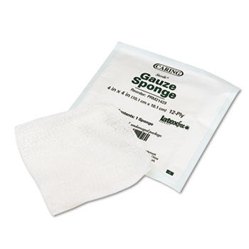 Medline PRM21423 - Caring Sterile Gauze Sponges