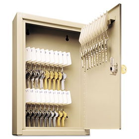 STEELMASTER by MMF Industries 201903003 - Uni-Tag Key Cabinet, 30-key, Steel, Sand, 8 x 2 5/8 x 12 1/8steelmaster 