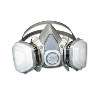 3M 52P71 - Dual Cartridge Respirator Assembly 52P71, Organic Vapor/P95, Mediumdual 