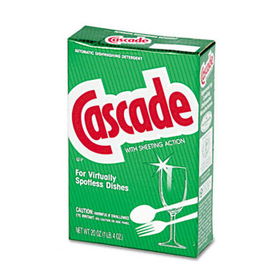 Cascade 00801EA - Automatic Dishwasher Powder, 20 oz. Box