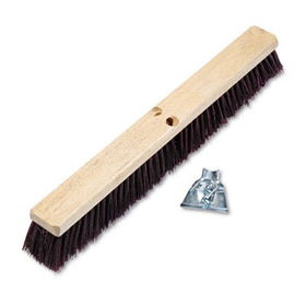 Proline Brush 20324 - Floor Brush Head, 3 1/4 Maroon Stiff Polypropylene, 24