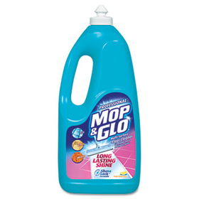 Professional MOP & GLO 74297CT - Triple Action Floor Cleaner, 64 oz Bottles, 6/Carton