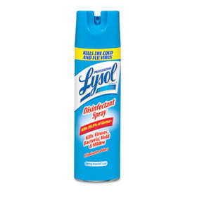 Professional LYSOL Brand 76075CT - Pro Disinfectant, Spring, 19 oz Aerosol Cans, 12/Cartonprofessional 