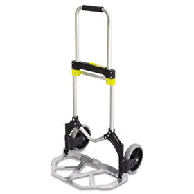 Safco 4062 - Stow-Away Medium Hand Truck, 275lb Capacity, 19w x 17 3/4d x 38 3/4h, Aluminumsafco 