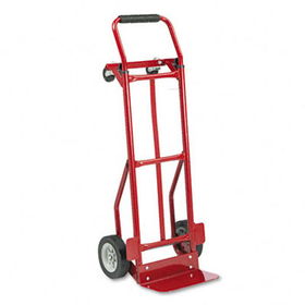 Safco 4087R - Two-Way Convertible Hand Truck, 300-400lb Capacity, 18w x 51h, Redsafco 