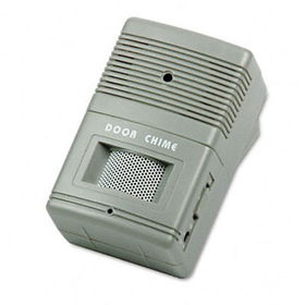 Tatco 15300 - Visitor Arrival/Departure Chime, Battery Operated, 2-3/4w x 2d x 4-1/4h, Gray