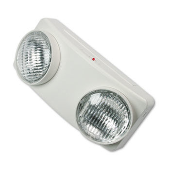 Tatco 70012 - Swivel Head Twin Beam Emergency Lighting Unit, Polycarbonate Case, 5-1/2 Inchtatco 