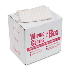 United Facility Supply N205CW05 - Multipurpose Reusable Wiping Cloths, Cotton, White, 5lb Box