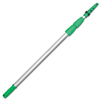 Unger ED550 - Opti-Loc Aluminum Extension Pole, 18-ft., Three Sections