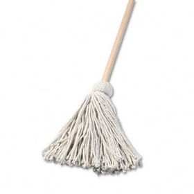 UNISAN 116C - Deck Mop w/48 Wooden Handle, 16-oz. Cotton Fiber Headunisan 