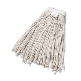 UNISAN 2024C - Cut-End Wet Mop Head, Cotton, #24 Size, White