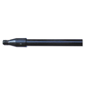 UNISAN 636 - Fiberglass Broom Handle, Nylon Plastic Threaded End, 1 Dia. x 60 Long, Black