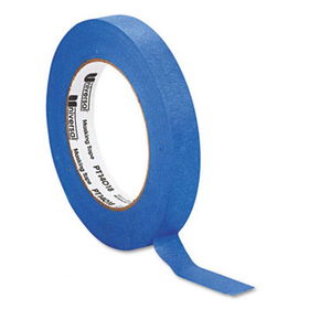 Premium Blue Masking Tape, 3/4"" x 60 yard Roll, Blue