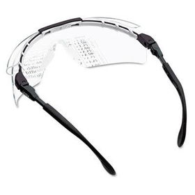 Uvex S0471 - FitLogic Reading Magnifiers, +1.5 Diopter Strength, Black/Silver Frameuvex 