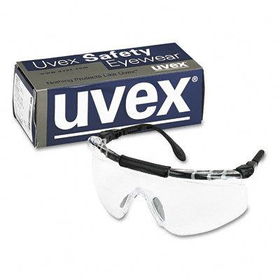 Uvex S0472 - FitLogic Reading Magnifiers, +2.0 Diopter Strength, Black/Silver Frameuvex 