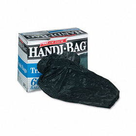 Handi-Bag HAB6T60 - Super Value Pack Trash Bags, 30 gallon, .69 mil, 36 x 29.5, Black, 60/Boxhandi 