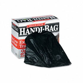 Handi-Bag HAB6TLL20 - Super Value Pack Trash Bags, 45 gallon, .9 mil, 39-1/2 x 46, Black, 20/Boxhandi 