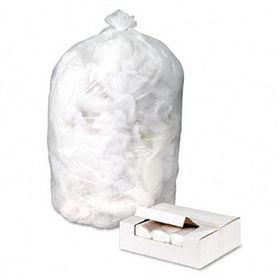 Ultra Plus WHD6014 - High Density Can Liners, 55-60gal, 14 mic, 38 x 60, Natural, 200/Carton