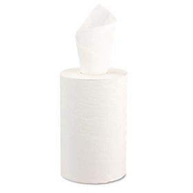 Windsoft 109 - Nonperforated Paper Towel Roll, 8 x 350', Bleached White, 12/Cartonwindsoft 