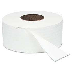 Windsoft 200 - White Jumbo Roll One-Ply Bath Tissue, 9 dia, 2000 ft, 12 Rolls/Cartonwindsoft 