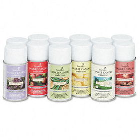 TimeMist 812610TMCA - Yankee Candle Air Freshener Refills, Assorted, 6.6 oz Aerosol, 12 Cans/Cartontimemist 