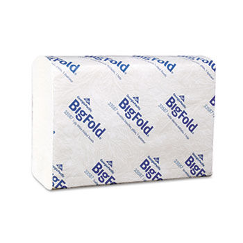 Georgia Pacific 33587 - BigFold Z-Fold Replacement Paper Towels, 10 1/5 x 10 4/5, 220/Pack, 10/Carton