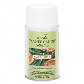 TimeMist 812250TMCA - Yankee Candle Air Freshener Refill, Sage & Citrus, 6.6 oz Aerosol Cantimemist 