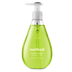 Method 00033 - Hand Wash, Green Tea Aloe Liquid, 12 oz Bottlemethod 